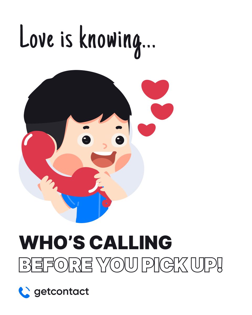 getcontact's tweet image. Happy Valentine’s Day to everyone who chooses pleasant communication with their lovely ones, everyday. ❤️💌