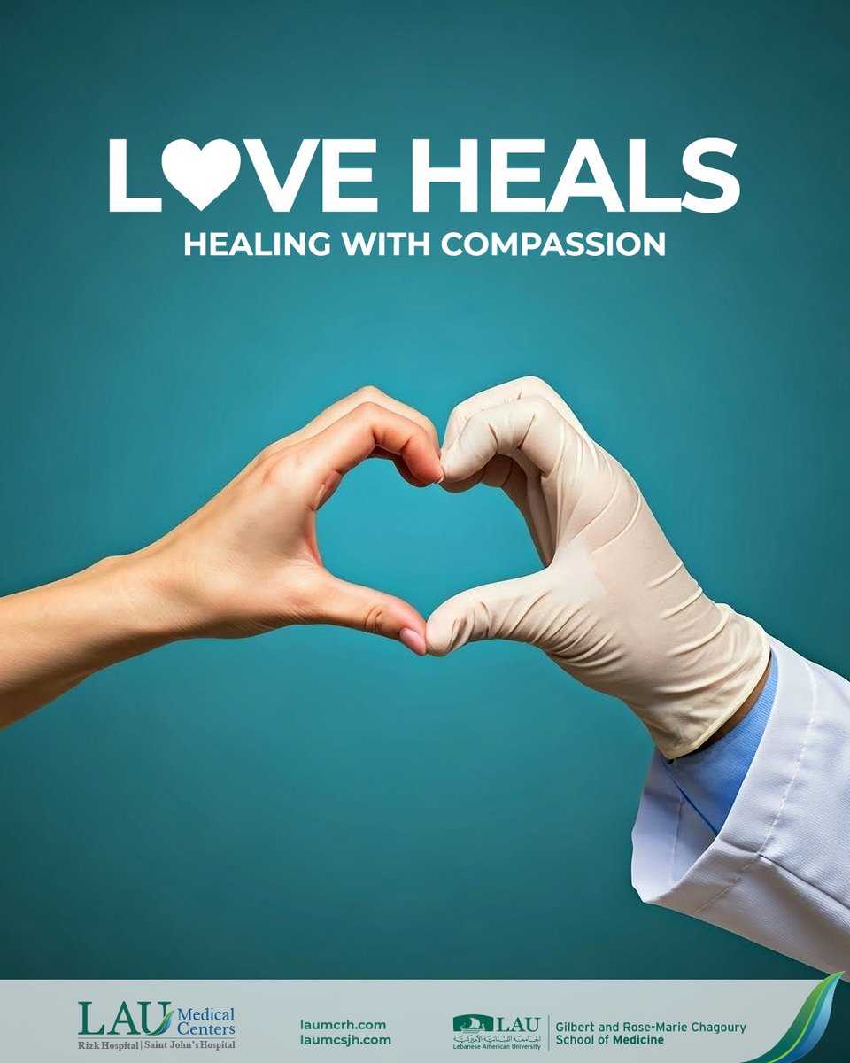 Love is the ultimate remedy—healing hearts, lifting spirits, and making everything brighter. This Valentine’s, let love be your strength. ❤️

#LoveHeals #ValentinesDay #LAUMCSJH #LAUMCRH #MedicalCenters #Hospital #Health #Lebanon