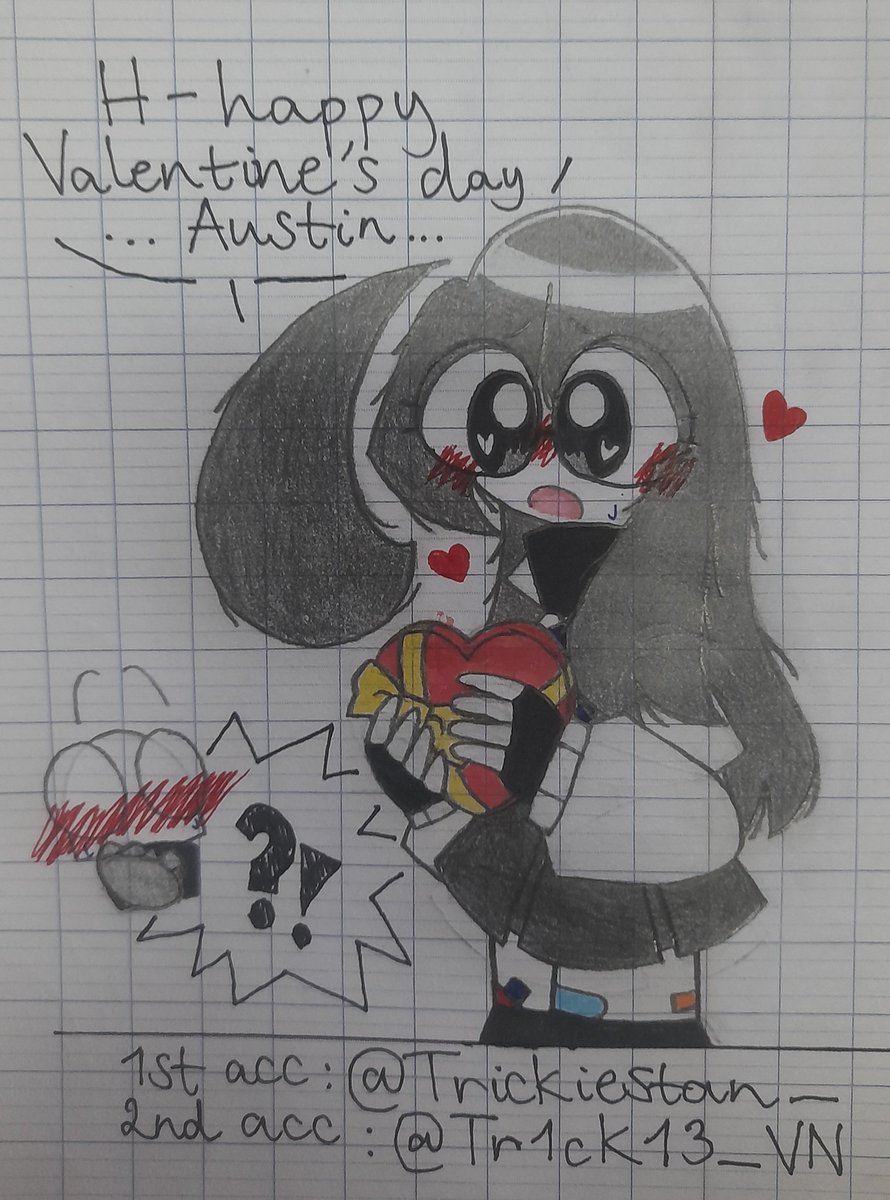 Trickiestan_'s tweet photo. Before i delete dis acc, imma post da last art here. Happy Valentine's day tho ;)
#wiideletedyou #ocxcanon #art #digitalart https://t.co/ZjDLZGbFVR
