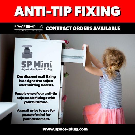 Space_Plug's tweet image. The Space-Plug Mini, perfect for fitted furniture, also serves as a discreet anchor for any solid-backed or well-braced furniture, securing it to the wall. Enhance your furniture's safety with Space-Plug.

👉 space-plug.com

#antitip #saferfurniture #spaceplug