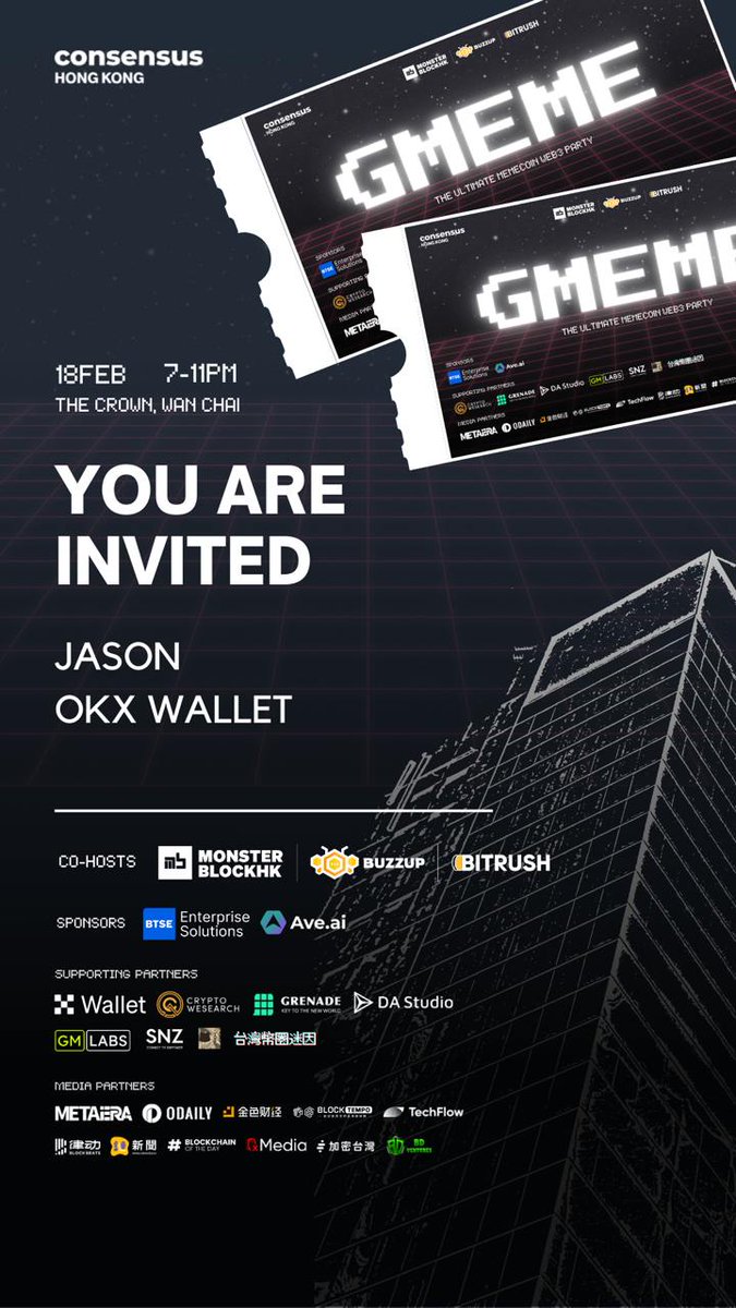 Jason Jizzles L. 🇭🇰 (@bandmatefc) on Twitter photo Thanks <a href="/monsterblockhk/">Monsterblockhk.eth🇭🇰</a> <a href="/0xScottlai/">Scott|Monsterblockhk 🇭🇰</a> for the invitation!
#OKX #wallet is speaking!
🔗 Register here > lu.ma/ecx7p4i9 Thanks <a href="/monsterblockhk/">Monsterblockhk.eth🇭🇰</a> <a href="/0xScottlai/">Scott|Monsterblockhk 🇭🇰</a> for the invitation!
#OKX #wallet is speaking!
🔗 Register here > lu.ma/ecx7p4i9