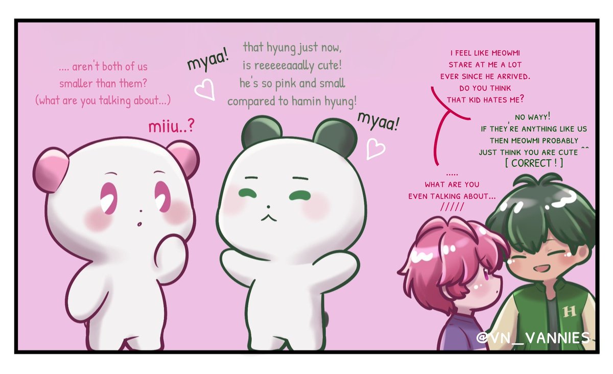 vn_vannies's tweet image. those who always find bamby cute no matter what
🖤💓
#함밤 #hambam