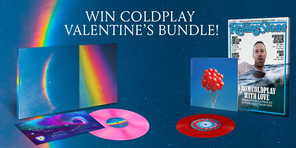 💘✨ Valentine’s Day Giveaway! ✨💘

Win the ultimate <a href="/coldplay/">Coldplay</a> Valentine’s Bundle for you or your special someone! 🎶💝 Whether you're celebrating love, friendship, or just your passion for great music, this giveaway is for YOU!

💖 Sign-up for a chance to win ➡️