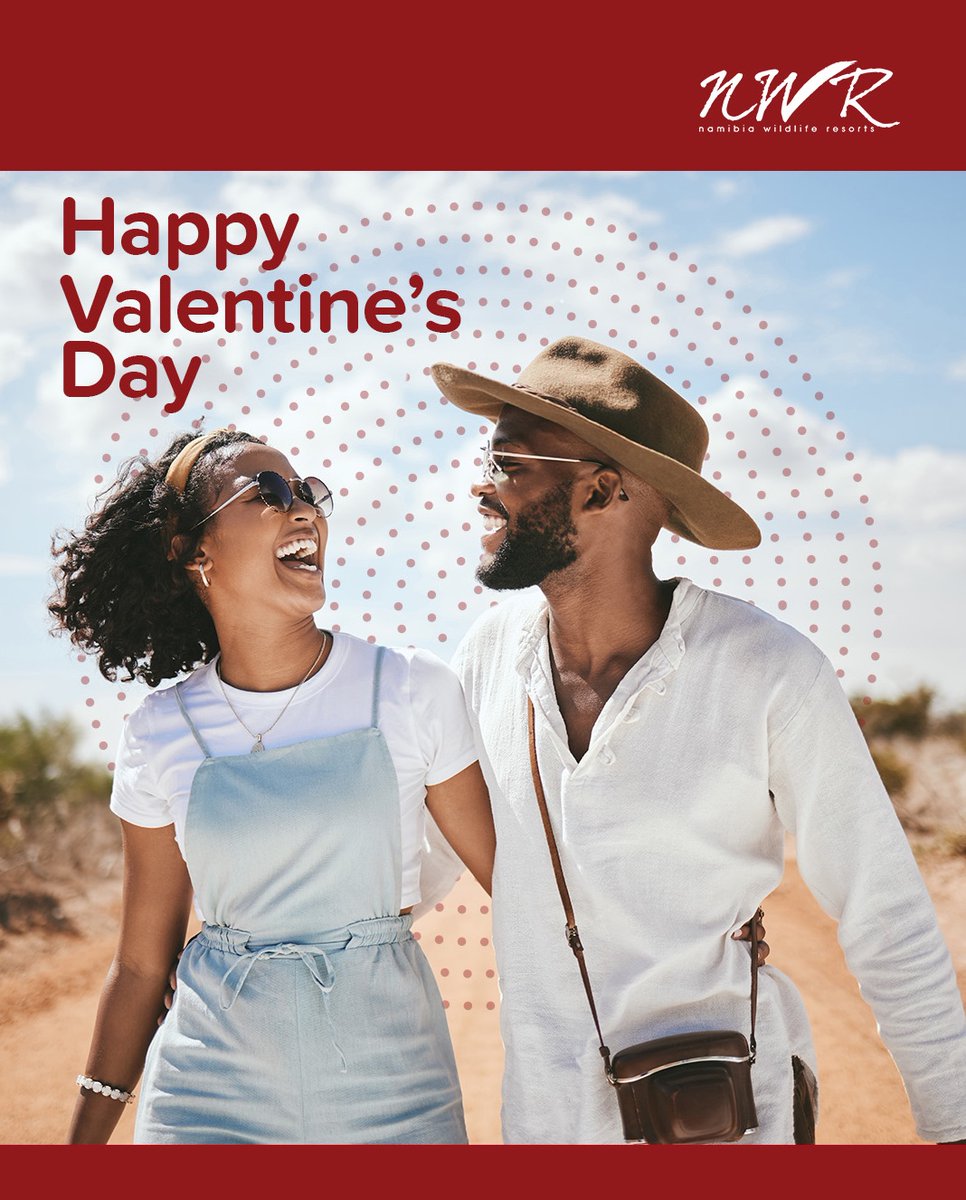 NWRNamibia's tweet photo. Love is in the air! 💕 Happy Valentine’s Day from NWR - may your day be as magical as Namibia’s sunsets.
#ValentinesVibes #LoveNamibia #CelebrateLove https://t.co/yhqmR8ZSKX