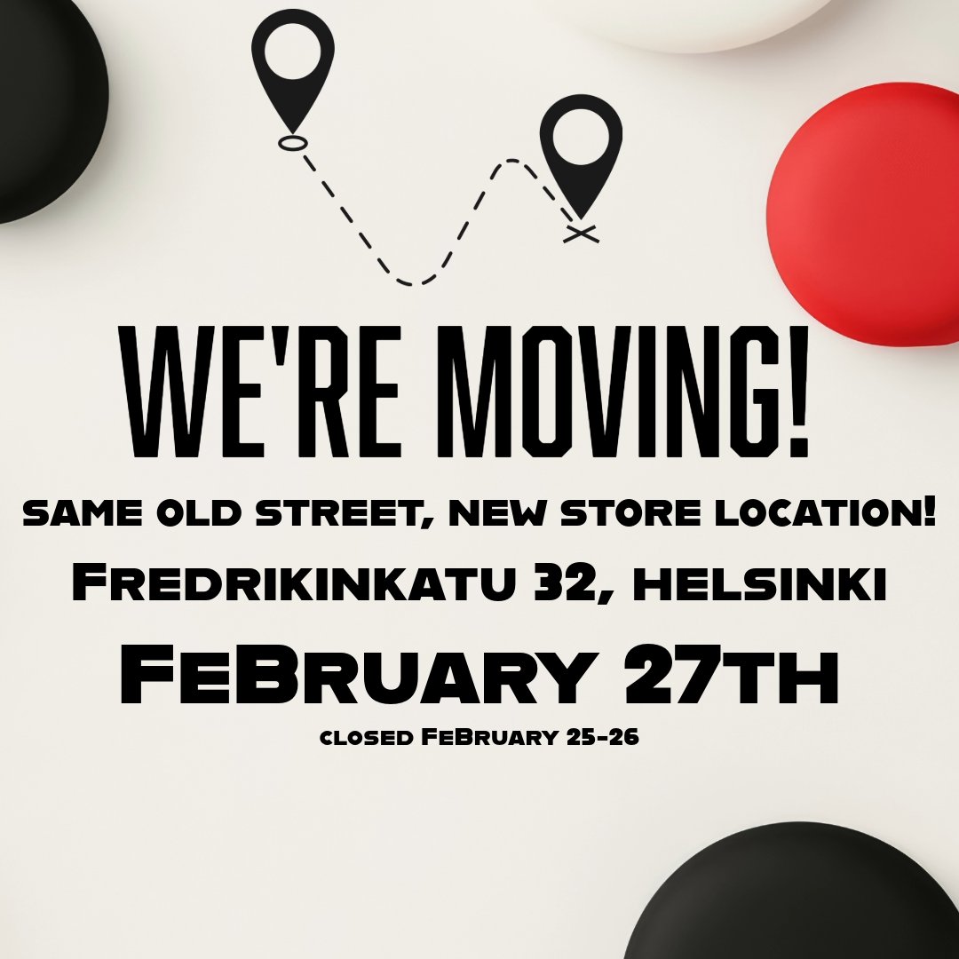 kevinshobbyshop's tweet photo. Kevin's Hobby Shop is moving...... Down the street! Bigger and better location coming soon!

#Kamppi #Helsinki #Pokemon #Pokemoncards #hobbyshop #videogames #Yuhgio #MagictheGathering #DND #DungeonsandDragons #nerd https://t.co/PmSbvvwaVg