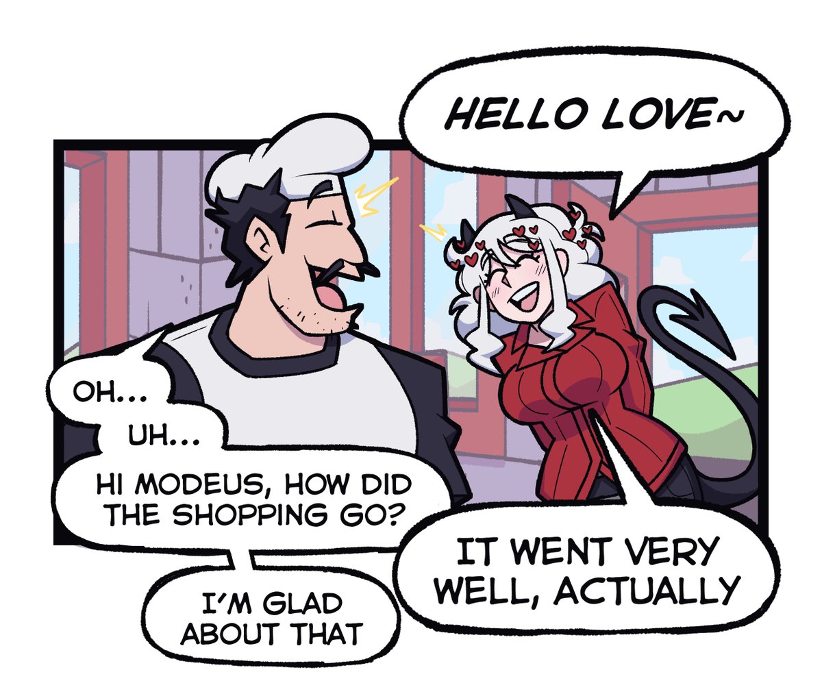 PIZZATAKERGUY's tweet photo. another Valentine's Day of Peppino and Modeus 🍕💞✨

#pizzatower #Helltaker #pizzataker https://t.co/RqbLQuCC5X