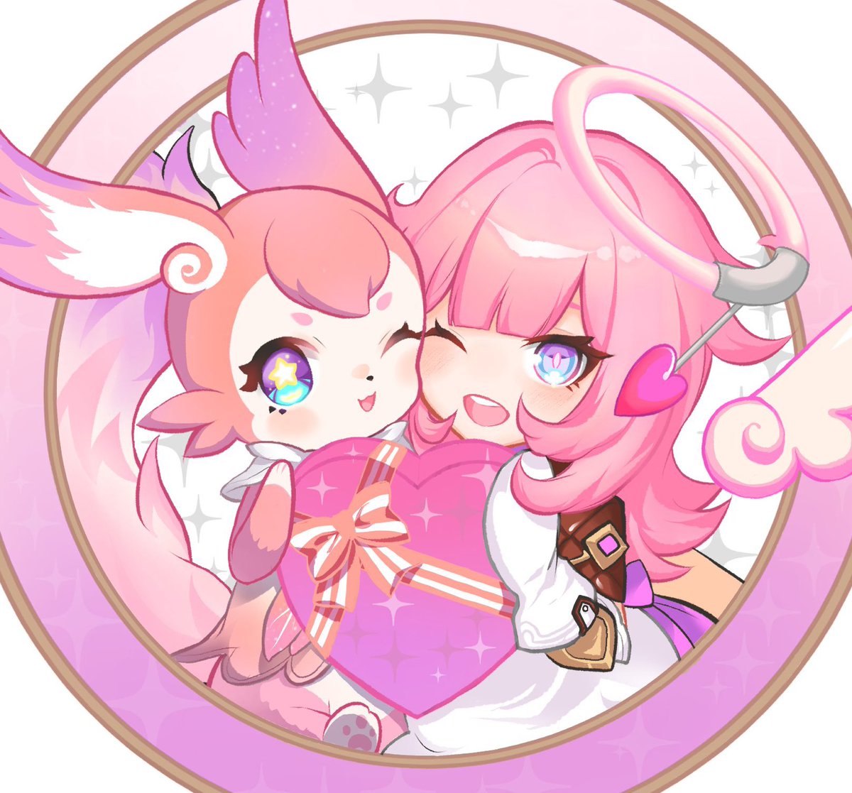 happal9v6l's tweet image. \\ 𝙷𝚊𝚙𝚙𝚢 𝚅𝚊𝚕𝚎𝚗𝚝𝚒𝚗𝚎 〜!🍫🍫 //
#妖精エリ #崩壊3rd #HonkaiImpact3rd
#ミュリオン #スターレイル #HonkaiStarRail