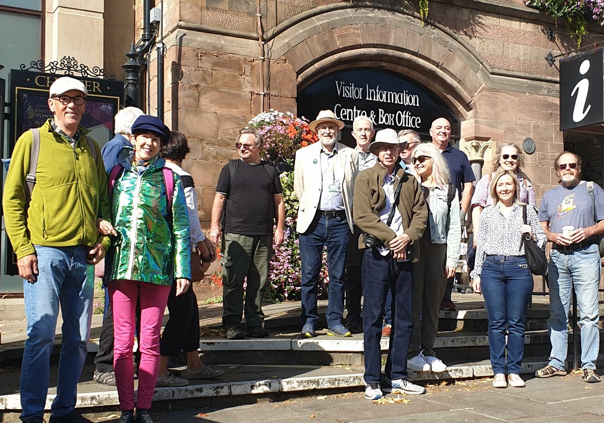 Our celebrated Welcome to Chester Walking Tour is tomorrow at 11.00. Get a flavour what to do and where to go in this beautiful city with a qualified local guide, tickets £10 from the Visitor Information Centre at the Town Hall square <a href="/ShitChester/">12 years of Shitchester</a> <a href="/BBGuides/">British Guild of Tourist Guides</a>  <a href="/VisitChester_/">Visit Chester</a>