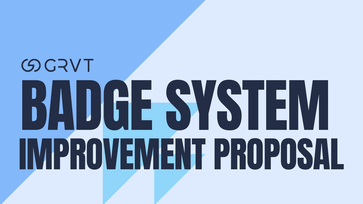 GRVT Rewards Update: Your Vote Matters!

We hear your call to make reward distribution fairer but still attractive. That's why we're proposing 3 options based on community survey.

👉 Get proposal: grvtexchange.notion.site/Shape-the-Futu…
👉 Vote by 20 Feb: forms.gle/VK2parfEVDNHBi…