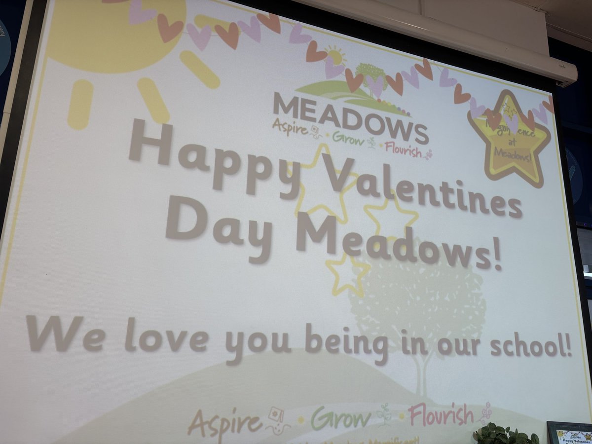 Love is in the air at Meadows today! 

We love:

💙our children
💙our families
💙our community
💙our school

#HappyValentinesDay🌹