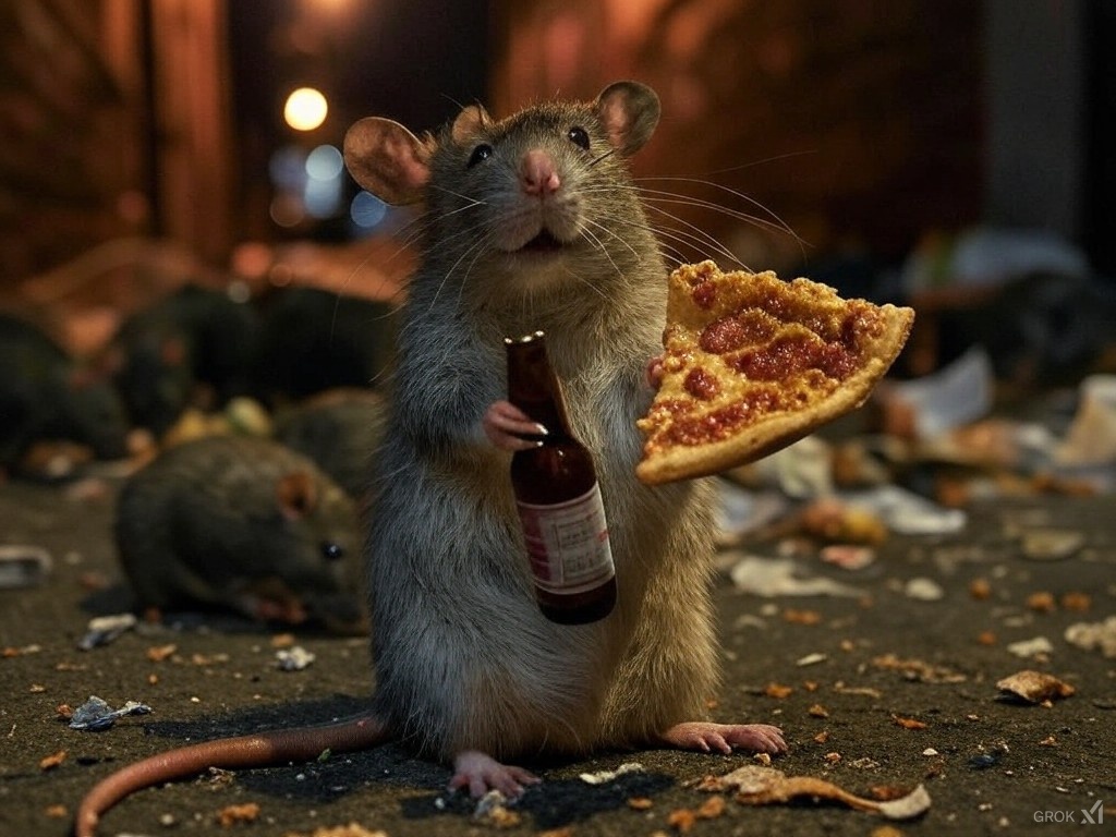 New York City's Mission To Kill Rats with birth control: 

"Did you know for ever 3 people living in NYC there is one rat. In a giving year, two rats can produce 15000 decendants. " - Sean Abreu District 7 

As a native New Yorker... HOW DO I SIGN UP! 🤣