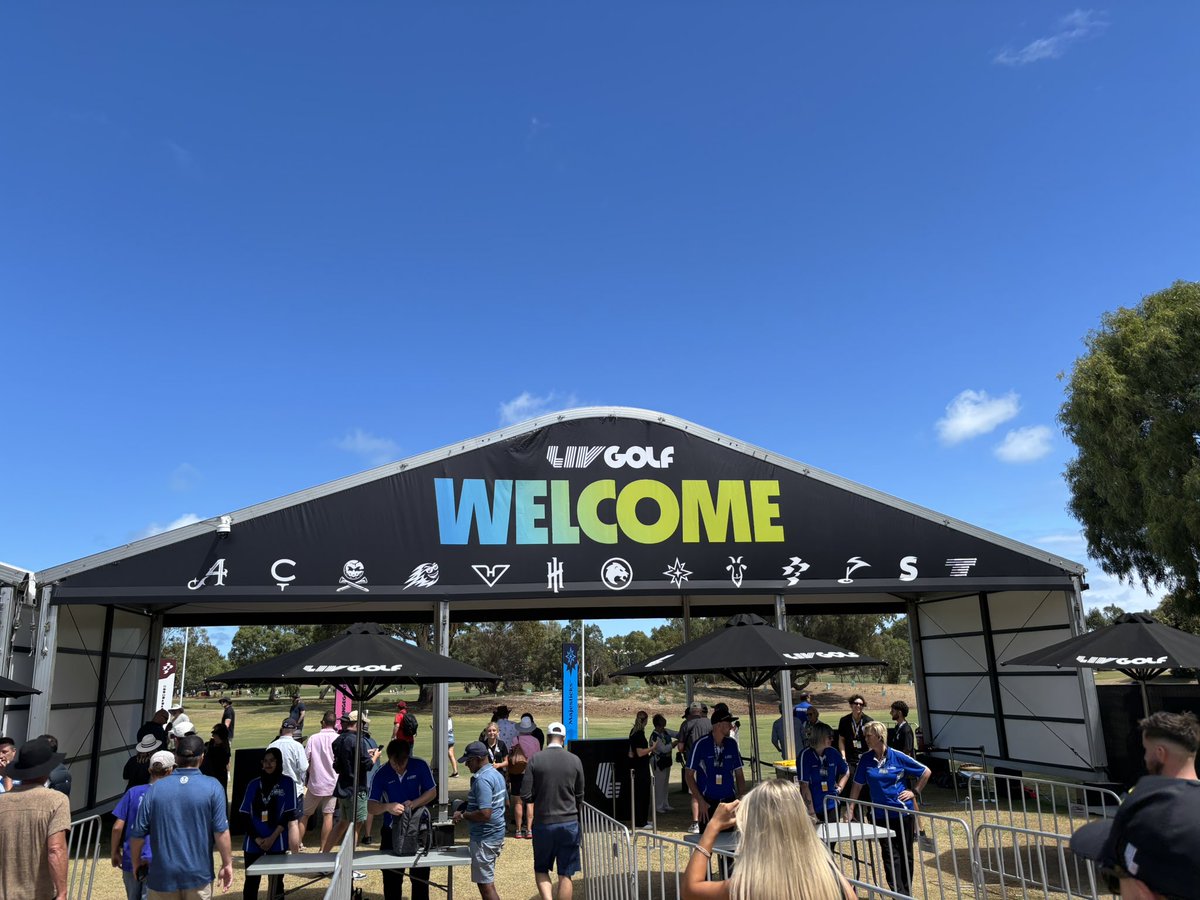 How good is <a href="/livgolf_league/">LIV Golf</a> Adelaide, great first day and amazing to see the best in the world play! A Must to get too!