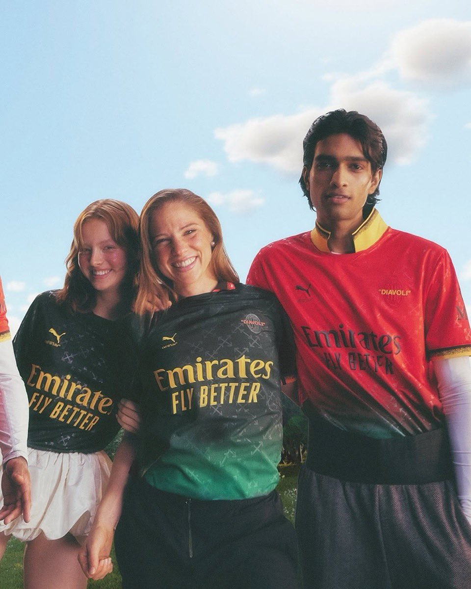 PUMA x AC Milan x Off-White™ トリプルコラボコレクションが国内