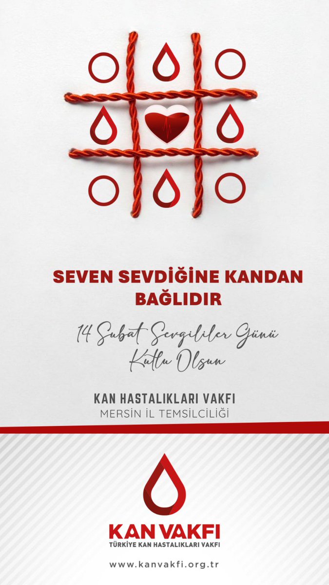 14 §ubat Sevgililer Günü'nde sevdiklerinize en degerli hediyeyi verin, Seven, sevdigine kandan baglidir.
Kan bagisi hayat kurtarir.
• Destek olmak igin: kanvakfi.org.tr
#SevgililerGünü #KanBagisi #HayatKurtar