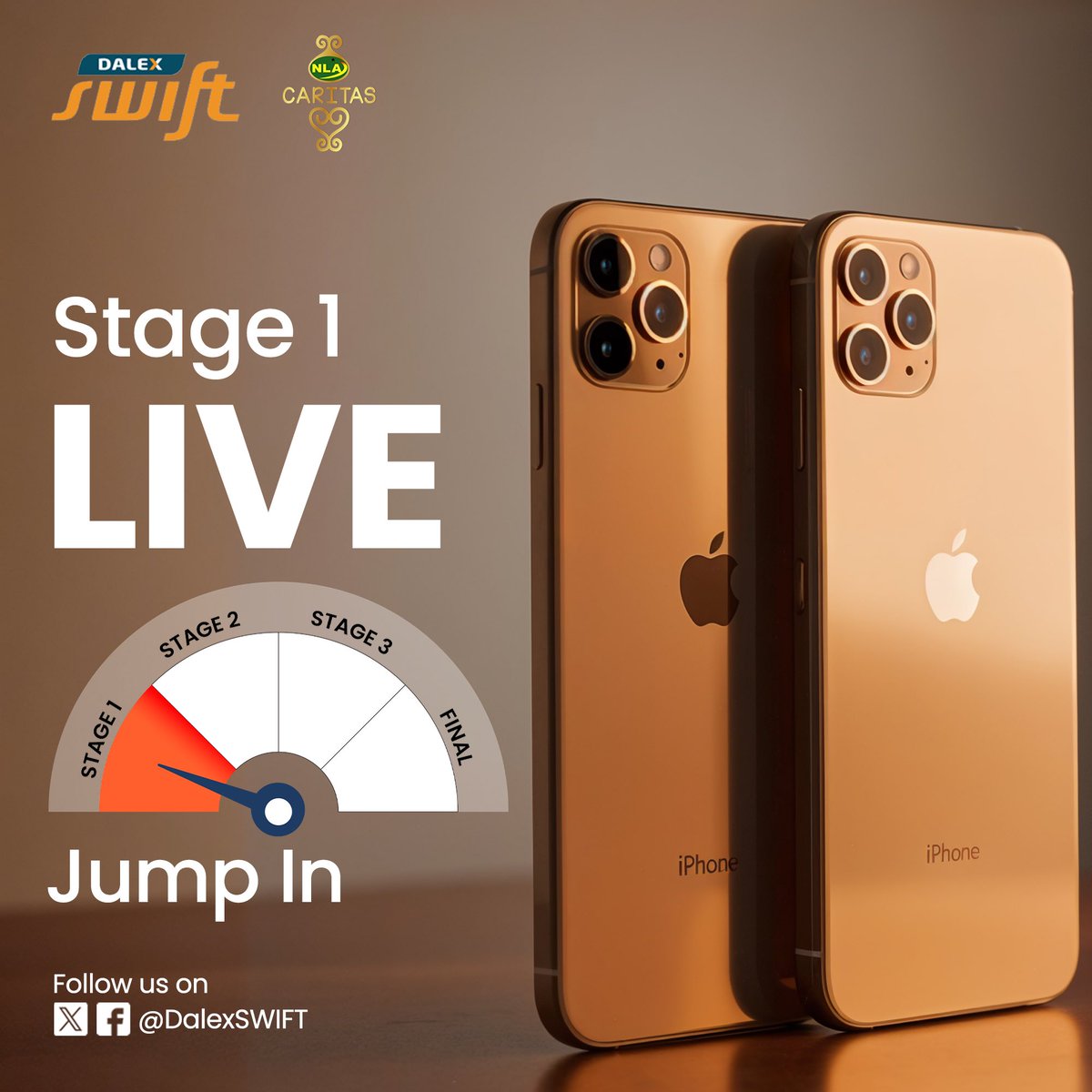 DalexSWIFT's tweet image. Stage 1 is open. 
Answer 3 questions correctly to move forward. 
Whether you’re starting now or later, previous stages stay open, so you can catch up.

#BigBoyBigFlex #SpoilThere #SWIFTValentine #DalexSWIFT #SmartInvestments #ValentinesDay