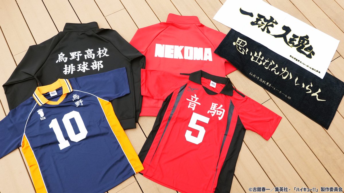 Amazon.co.jp: ハイキュー!! 10周年 高校ユニフォーム 烏野高校