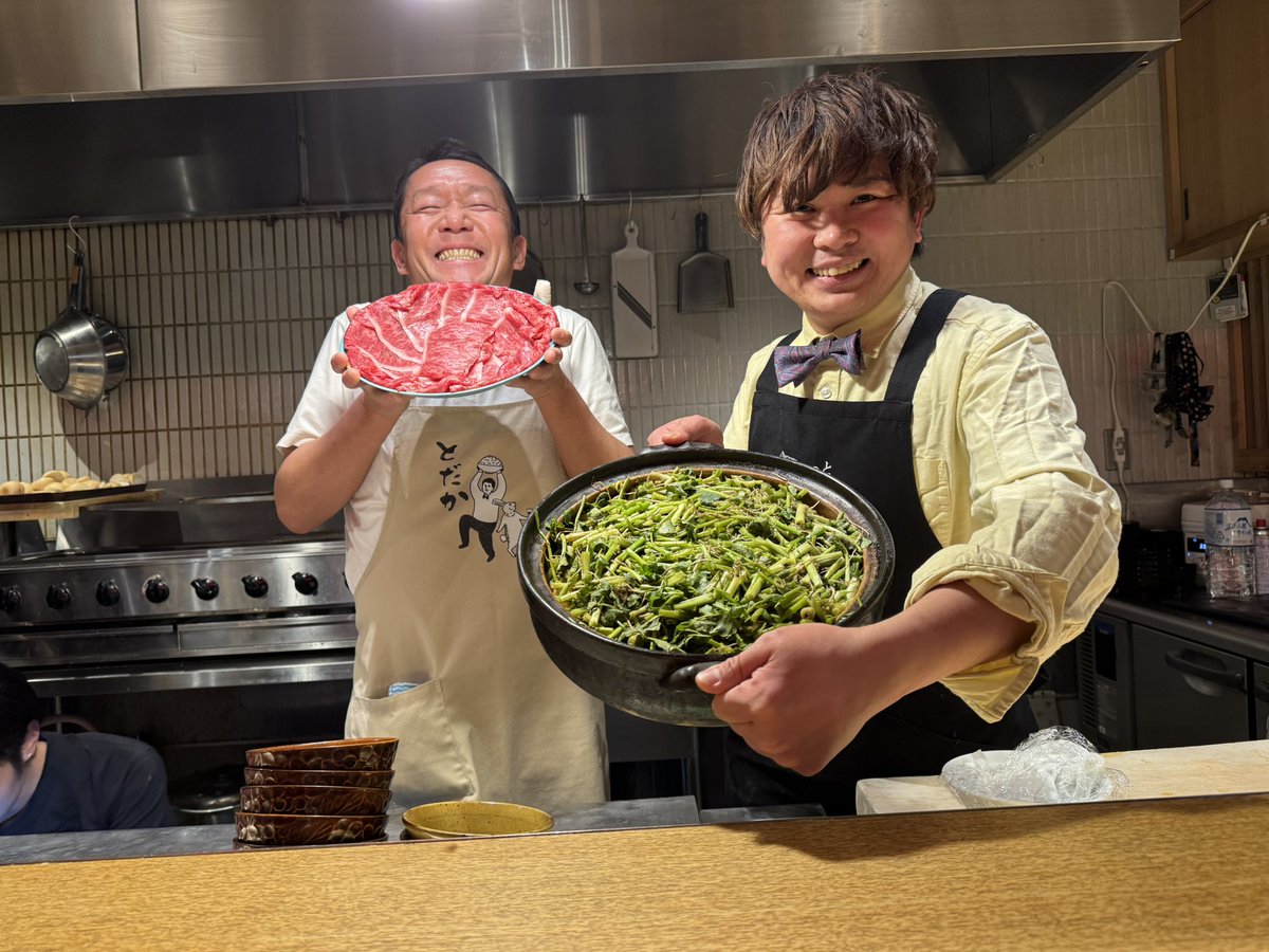 kikulabo's tweet image. 未来の彼女のためにと思って１年半前に予約したとだか。同席者に選ばれたのは彼女ではなく妻でした。ハッピーバレンタイン。
#虎ノ門とだか