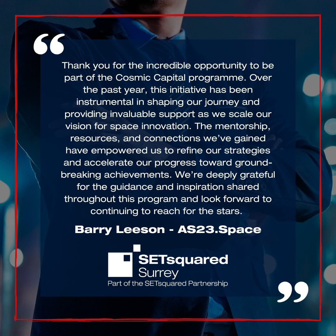 SETsquared Surrey (@setsquaredsry) on Twitter photo It's #FeedbackFriday !!!
We love hearing what our members and alumni have to say about the support they have received through
<a href="/SETsquaredSRY/">SETsquared Surrey</a>
Thank you, Barryโจ
Find out more about business support at SETsquared Surrey @ surrey-research-park.com/grow-your-busiโฆ
#startup #business It's #FeedbackFriday !!!
We love hearing what our members and alumni have to say about the support they have received through
<a href="/SETsquaredSRY/">SETsquared Surrey</a>
Thank you, Barryโจ
Find out more about business support at SETsquared Surrey @ surrey-research-park.com/grow-your-busiโฆ
#startup #business