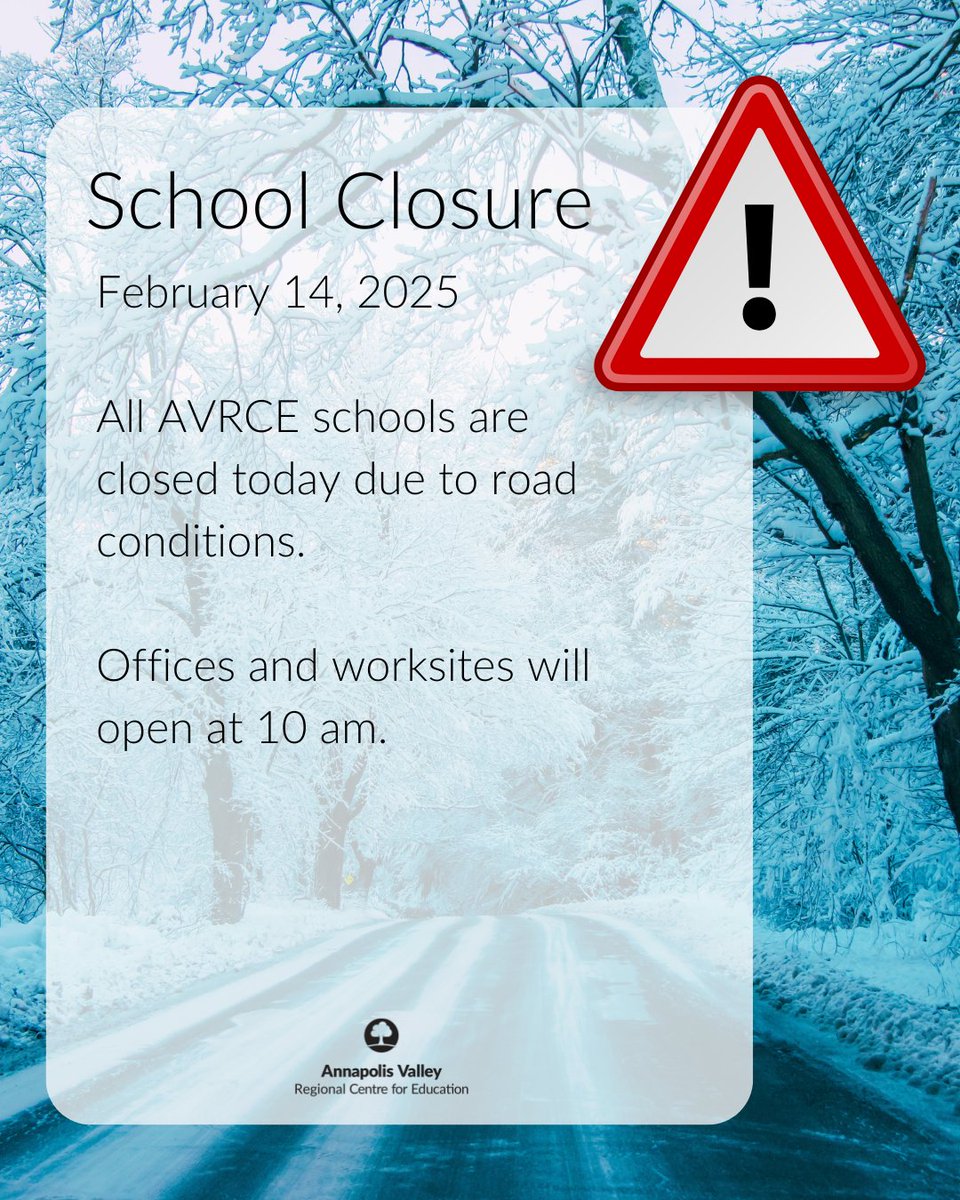 Annapolis Valley Regional Centre for Education tweet media