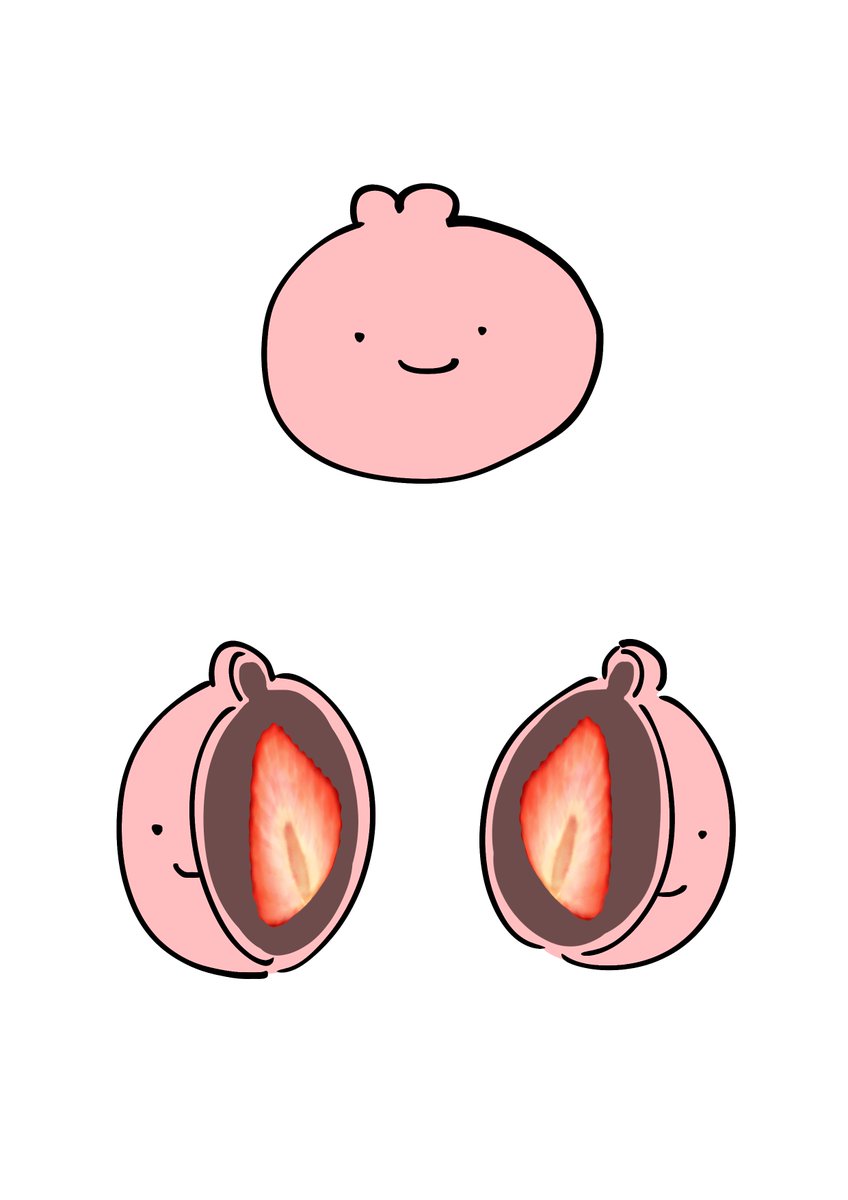 발렌타인 데이라서 귀여운게 그리고 싶었는데..