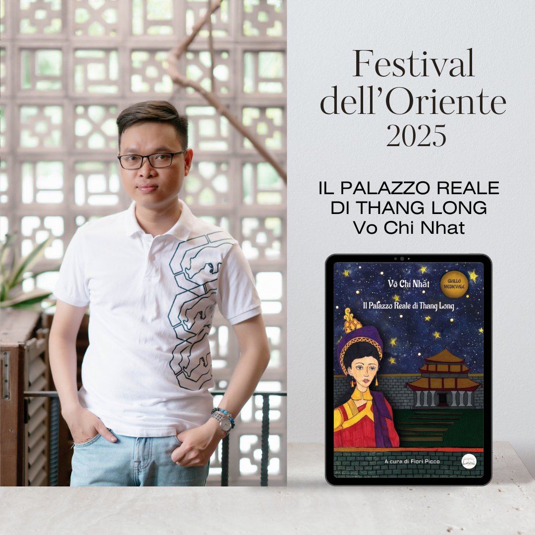 FEditrice's tweet photo. Festival dell'Oriente a Brixia Forum.
Fiori d'Asia Editrice presenta il nuovo giallo medievale del giovane autore e poliziotto vietnamita Vo Chi Nhat. https://t.co/Uioh2rqHzX