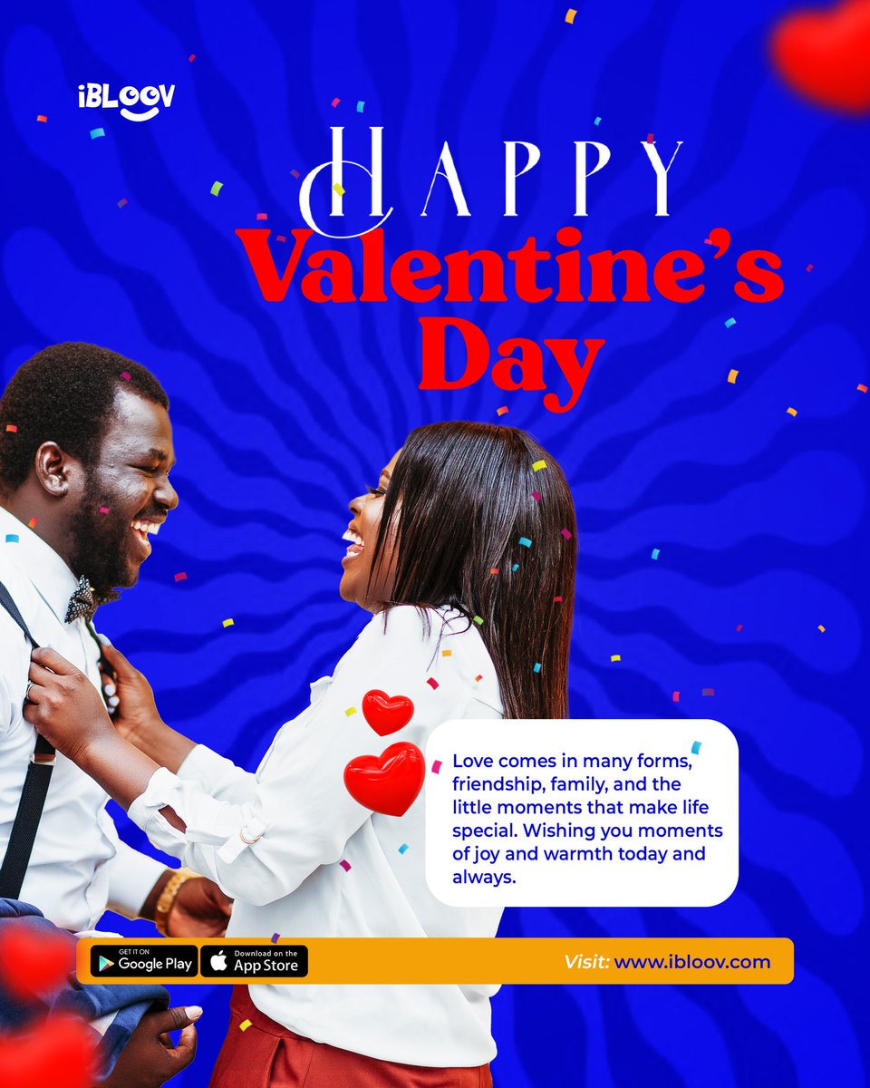 Love is all around, in the friendships we cherish, the family that supports us, and the small moments that make life meaningful. Spend today with loved ones, may it be filled with warmth and the love that surrounds you every day.

Happy Valentine’s Day! ❤️ #HappyValentinesDay