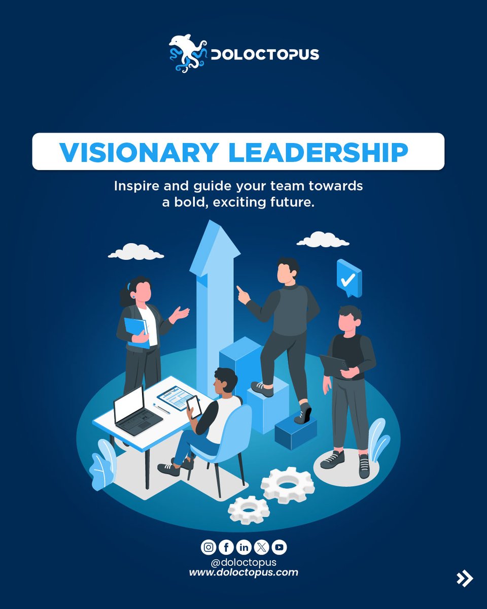 doloctopus's tweet photo. Lead with Purpose, Shape the Future, Your Way! 
Book your free consultation- Link in bio 

#Doloctopus #Leadership #VisionaryLeadership #DesignThinking #MENA #Training #Consulting #MiddleEast #NorthAfrica https://t.co/sjluWUDO4I