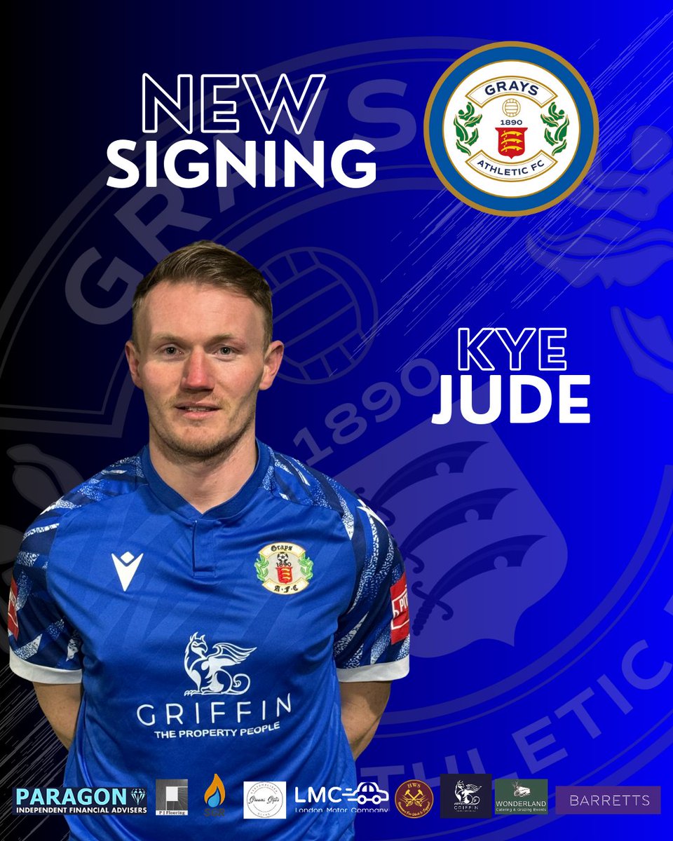 🤝| HEY JUDE!

We are delighted to announce the signing of Kye Jude (<a href="/Kyejude/">kye jude</a>) from Basildon United

Kye is a central defender and will join up with the group ahead of the visit of Gorleston tomorrow. Kye has previously spent time at Witham and captained Basildon for the last few