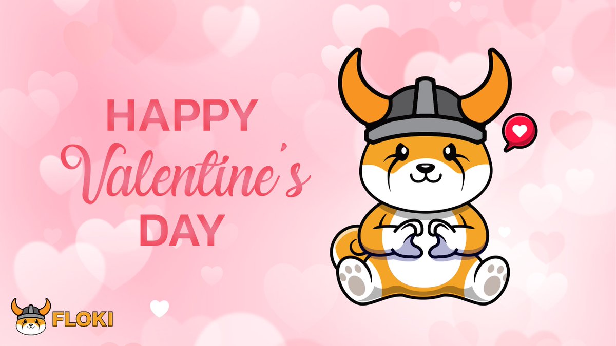 FLOKI's tweet image. Love is in the air, but so is $FLOKI. ❤️

This Valentine's Day, share your heart and $FLOKI with someone special! 💌