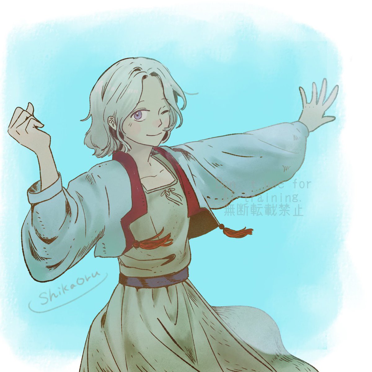 久しぶりに絵を描きました！