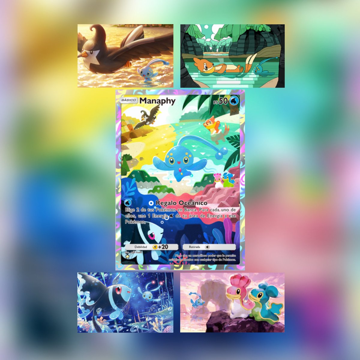 PokemonTCGP_esp's tweet photo. ¿Alguna vez os habíais fijado en lo que comparten estas cartas normales con los full art de los Pokémon singulares? Y, lo más importante, ¿sabríais escoger una como favorita? Os leemos 🥹 #pokemon #pokemontcg #pokemontcgp #pokemontcgpocket #pokemontcgpespaña #pokemonfullart https://t.co/P9lyr7vH1s