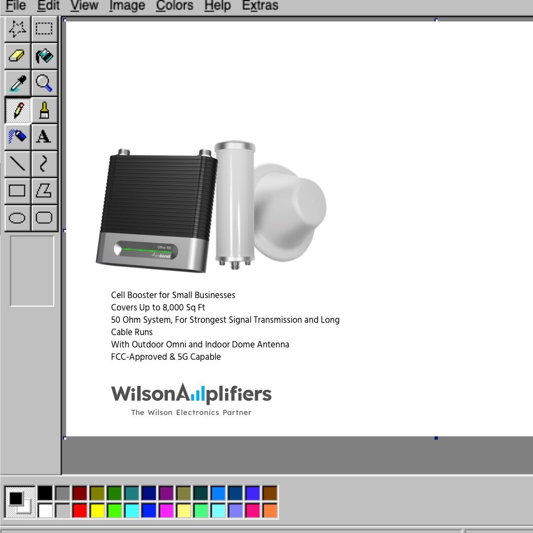 wilsonampsales's tweet image. 🎨 Paint your way to a stronger signal with the Office 100 Signal Booster! Covering up to 8,000 sq ft, it's 5G-ready. Plus, with our 90-day return policy and US-based support, you're in good hands!

#SignalBooster #Office100 #WilsonAmplifiers #weBoost