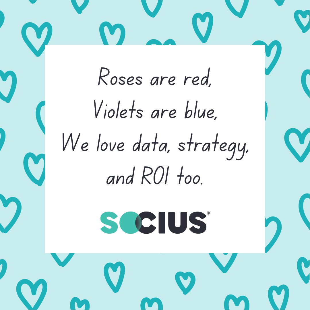 Nothing gets our heart racing like strong metrics, meaningful connections, and results that really say, "I'm committed." 😉 Happy Valentine’s Day! 💼💕 #ValentinesDay #LoveWhatYouDo