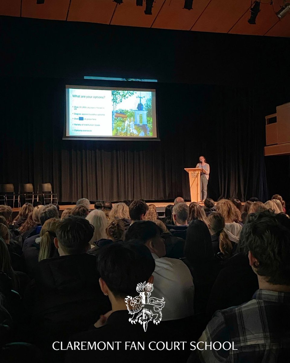 Last night we were excited to welcome pupils and parents from Year 10-13 to our student futures evening. The aim of this event is to provide inspiration and practical advice for our pupils before they take their next steps in education.  #Claremont #SeniorSchool