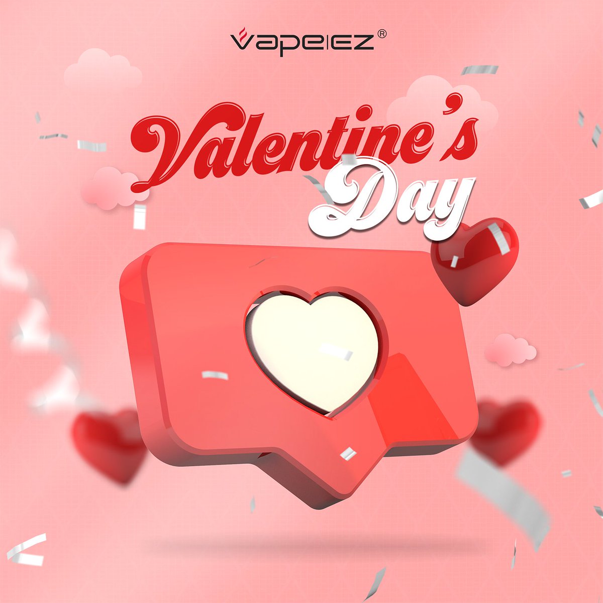 VapeEZ5's tweet photo. Happy Valentine's Day! To love and to be loved!

#vapeez #valentinesday #happyvalentinesday #sweetvibe #love #celebrate #sharethelove #romantic #lovewins https://t.co/A8eN71bjuX