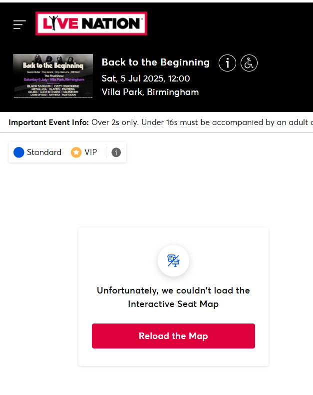 andyvm's tweet photo. @TicketmasterUK joke!!!!! https://t.co/Rd0ePhXLwX