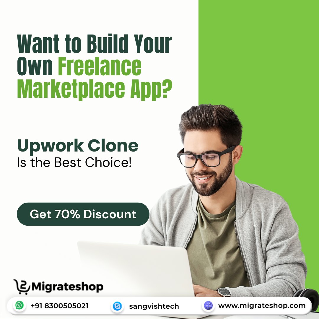 migrateshop's tweet image. 🚨 Last Chance! Offer Ends Today! 🚨

Launch your own #freelancemarketplace with our #UpworkClone script and save 70%! 💻✨ Don’t miss this golden opportunity to kickstart your dream platform. 

👉 migrateshop.com/upwork-clone/

#startup #entrepreneur #migrateshop #happyvalentinesday