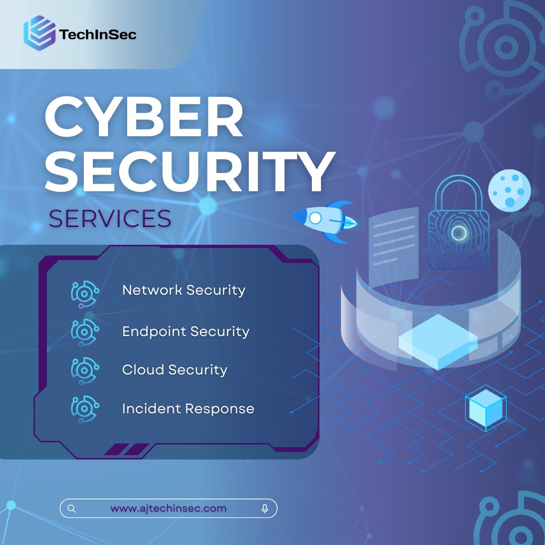 TechInSecurity's tweet image. 🔐 Stay ahead of cyber threats with TechInSec! From Network Security to Incident Response, we’ve got you covered. 🚀 Secure your digital world today!
🌐 ajtechinsec.com
DM us: contact.techinsec@gmail.com
#cybersecurity #DigitalProtection #seo #TechInSec