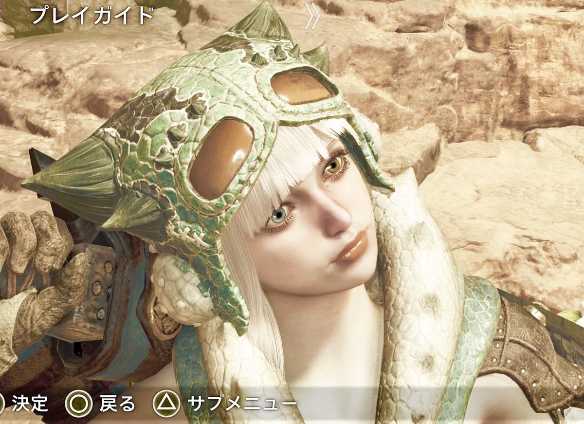 monster_hunter_(character) 「#モンハンワイルズ うちの子かわいい 個人的にはキャラメイク成功 」|⑅モケ⑅のイラスト