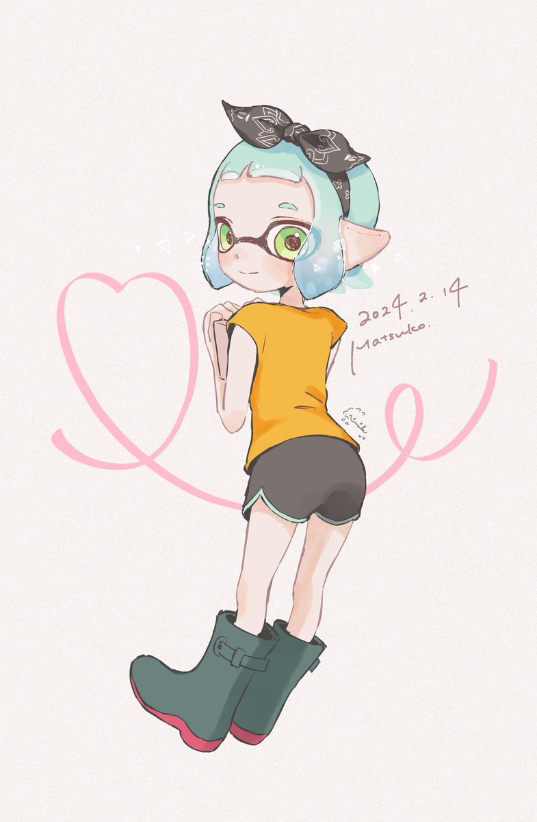 Happy Valentine 💝

#Splatoon3 #スプラトゥーン3 
【過去絵再掲】