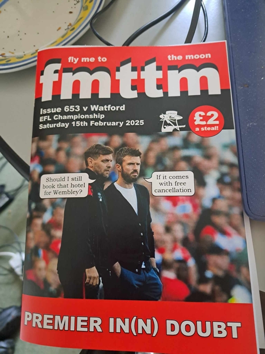 Fly Me To The Moon (@fmttmboro) on Twitter photo Fmttm Issue 653 v Watford
The Chapter of Exhausted Hope ?! Curse of the Club Calendar - Worst Debut Ever - but best Boro name - and top cover <a href="/PaddySisyphus/">Paddy Sisyphus</a>
BUY NOW through the link below... py.pl/1BiV4G Fmttm Issue 653 v Watford
The Chapter of Exhausted Hope ?! Curse of the Club Calendar - Worst Debut Ever - but best Boro name - and top cover <a href="/PaddySisyphus/">Paddy Sisyphus</a>
BUY NOW through the link below... py.pl/1BiV4G