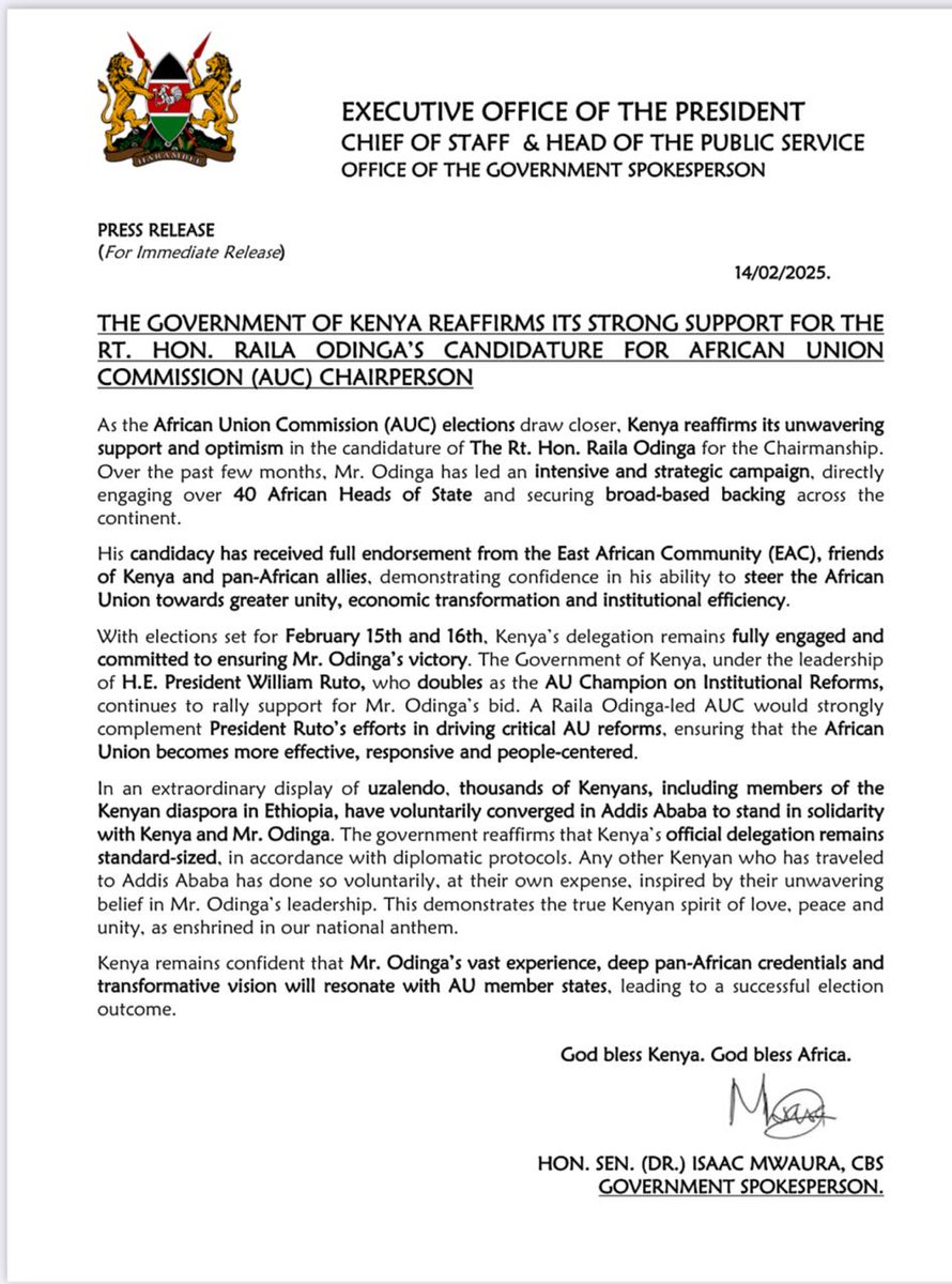 Dr. Isaac Mwaura CBS tweet media