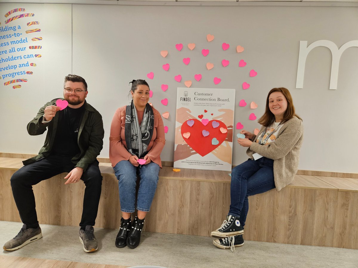 FindelEducation's tweet photo. In the spirit of Valentine’s this week, we’re excited to announce the launch of our Customer Connection Counts programme!
At the heart of everything we do is our commitment to staying connected with our customers, and this programme is designed to reinforce that commitment! https://t.co/7qbRGxqJaw