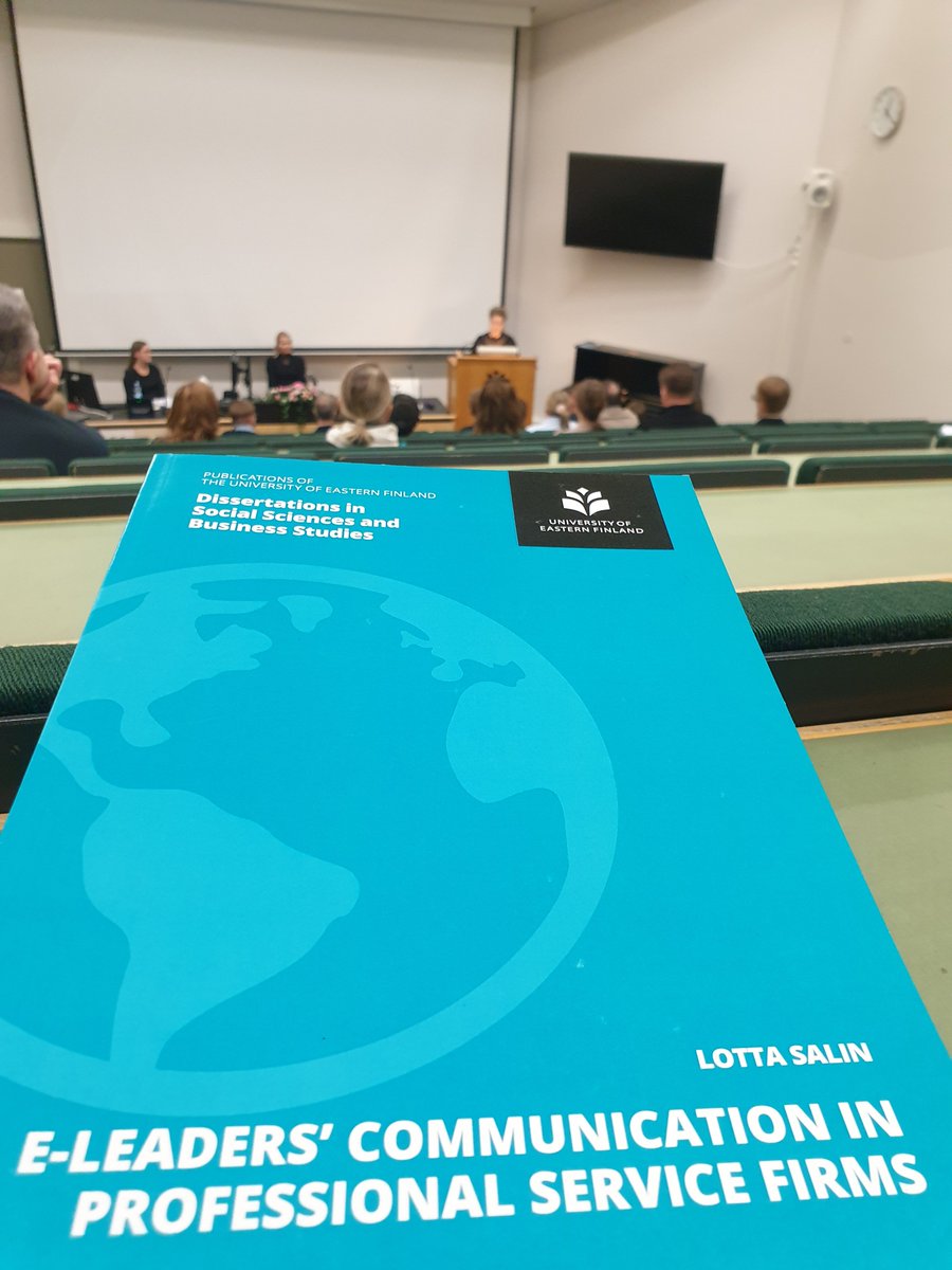 Novel research to apply for successful e-leadership <a href="/UniEastFinland/">University of Eastern Finland</a> <a href="/UEF_Business/">UEF Business School</a> by Lotta Salin