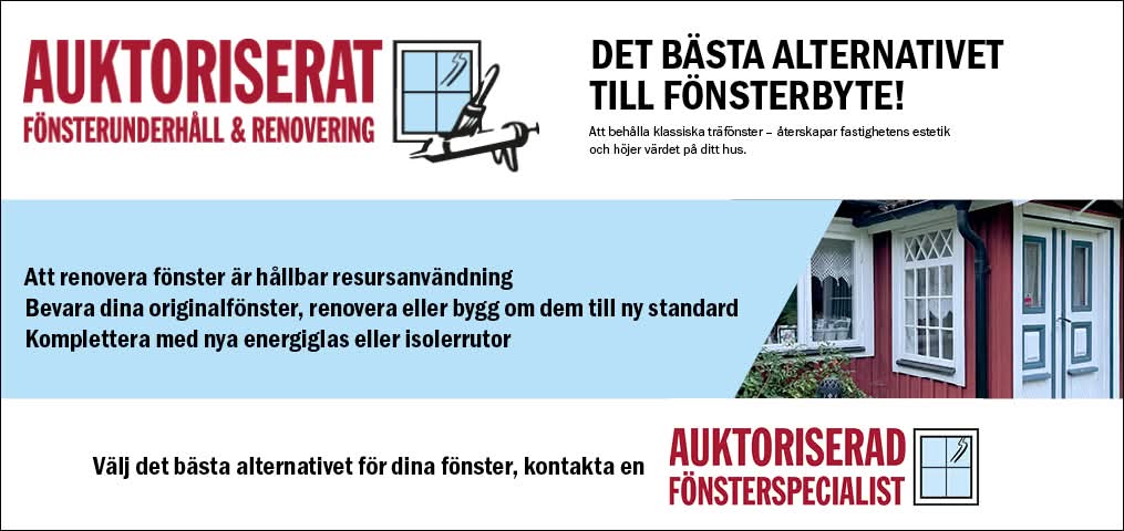 Vi har blivit auktoriserade
Det är en större trygghet för dig som kund