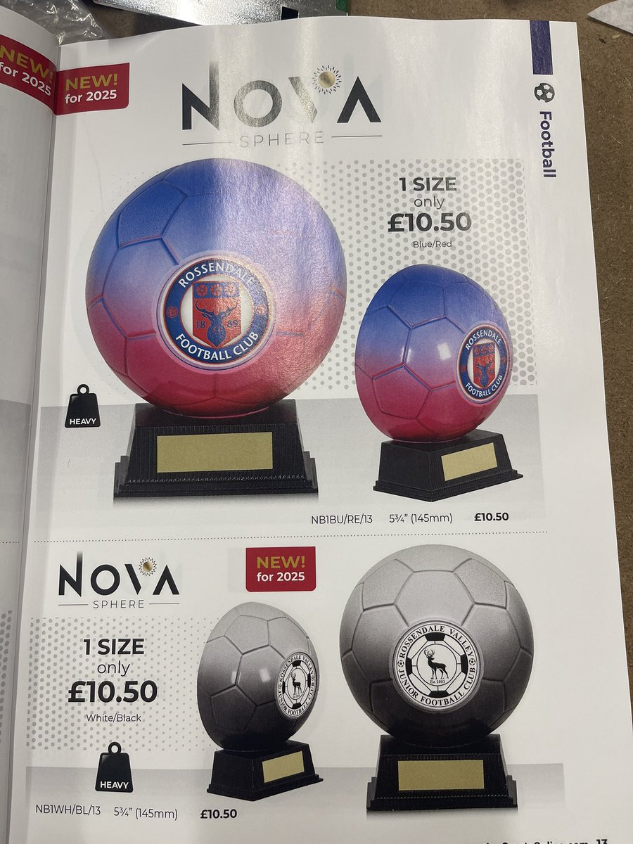 Loads of new trophy ranges