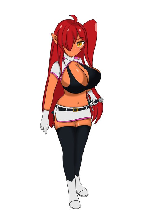 紅月優輝さん(@AKaTuKi_YuuKi12)ちのうちの子レイネ・ステラちゃんです! 