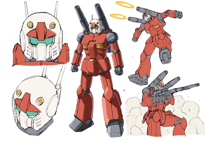 ガンキャノン練習