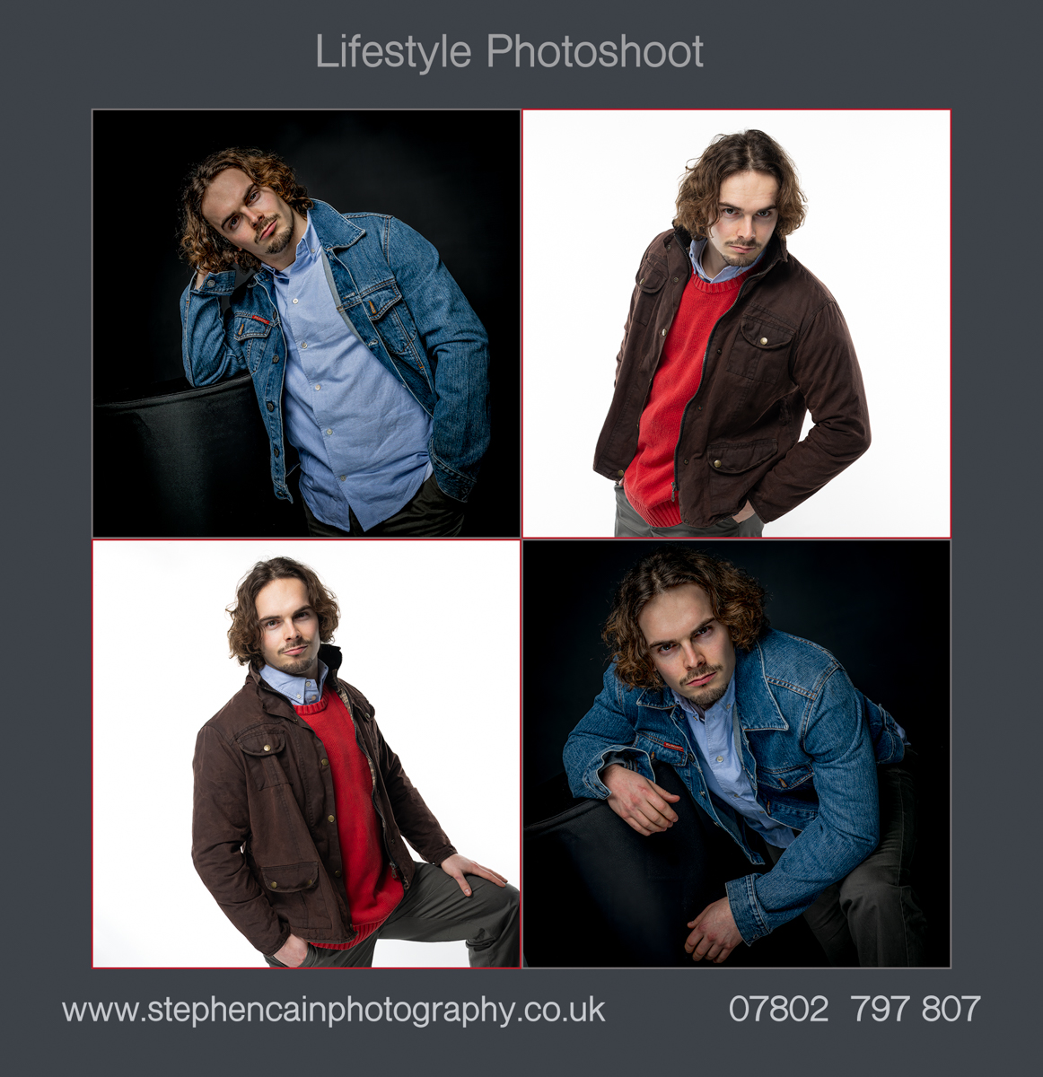 LIFESTYLE PHOTOSHOOT – WREXHAM STUDIO – CHILDREN &amp; ADULTS - £175 

stephencainphotography.co.uk/booking

Are you looking to spruce up your portfolio with some fresh and stylish images?