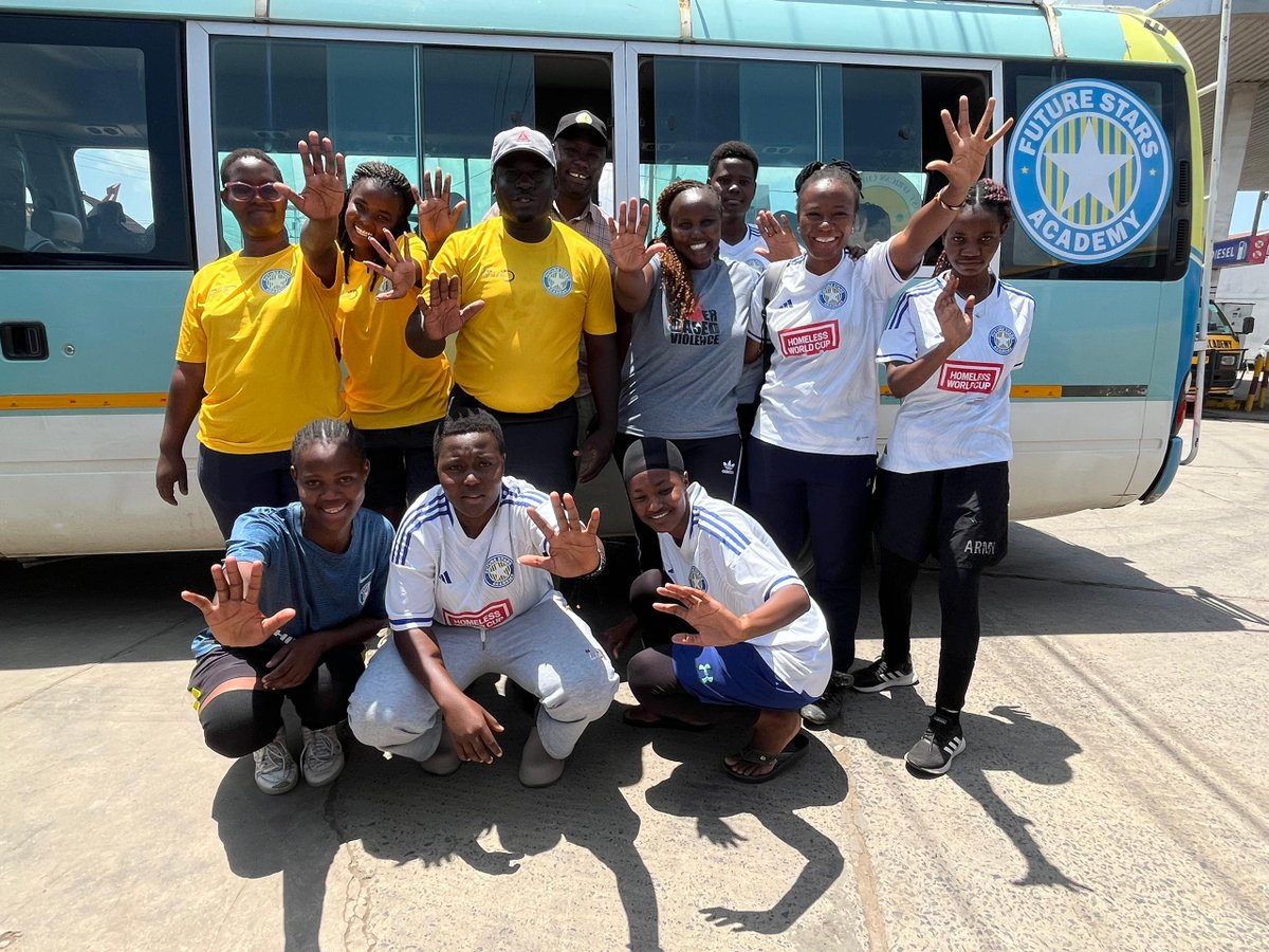 homelesswrldcup's tweet photo. We love these photos from our Kenyan partner @VAP_Kenya 's visit our Tanzanian partner @FSATanzania to discuss how football can tackle gender based violence ⚽ ����

Find out more about the collaboration supported by the FIFA Foundation 🔗  https://t.co/PQZCob7KpL

#PlayForHer https://t.co/eQAFJH7Ez6